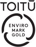 Toitu Enviromark Gold logo
